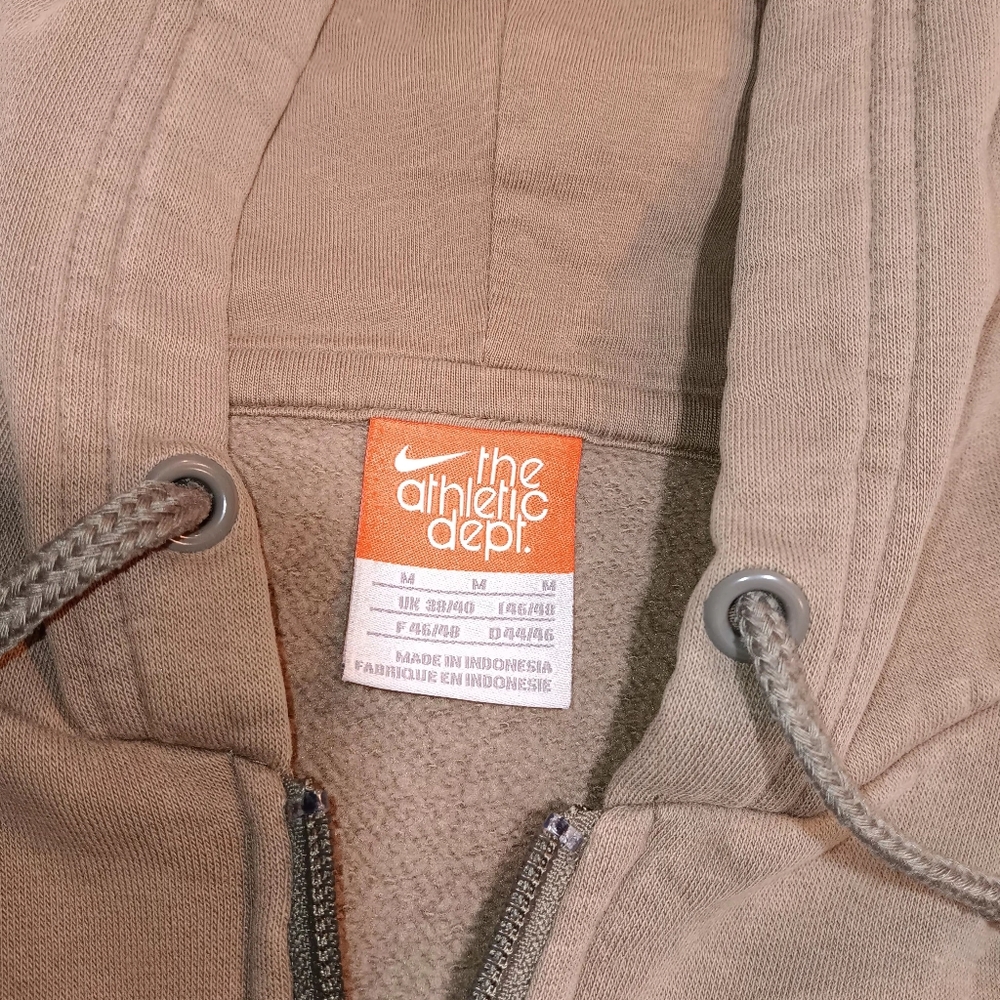 UNISEX NIKE VINTAGE FULL ZIPPER SWEATER SIZE MEDIUM - Picture 4 of 11